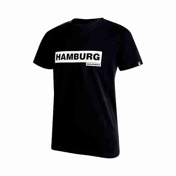 Mammut T-Shirt Herren black Print: Hamburg