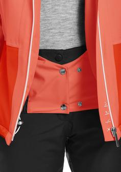 Rückansicht von Maier Sports EIBERG Skijacke Damen sirenred-coolgr