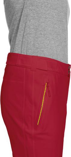 Rückansicht von Maier Sports Fast Move Skihose Herren chilli pepper