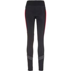 Rückansicht von Gonso Tartu 2 Fahrradtights Damen black-diva pink