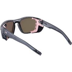 Rückansicht von Julbo SHIELD M Spectron 3 Sportbrille Herren grau-rosa