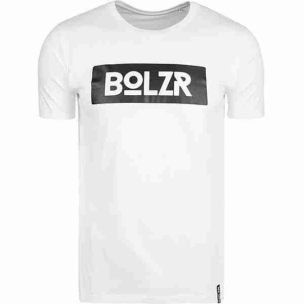 Bolzr T-Shirt T-Shirt Herren weiß / schwarz