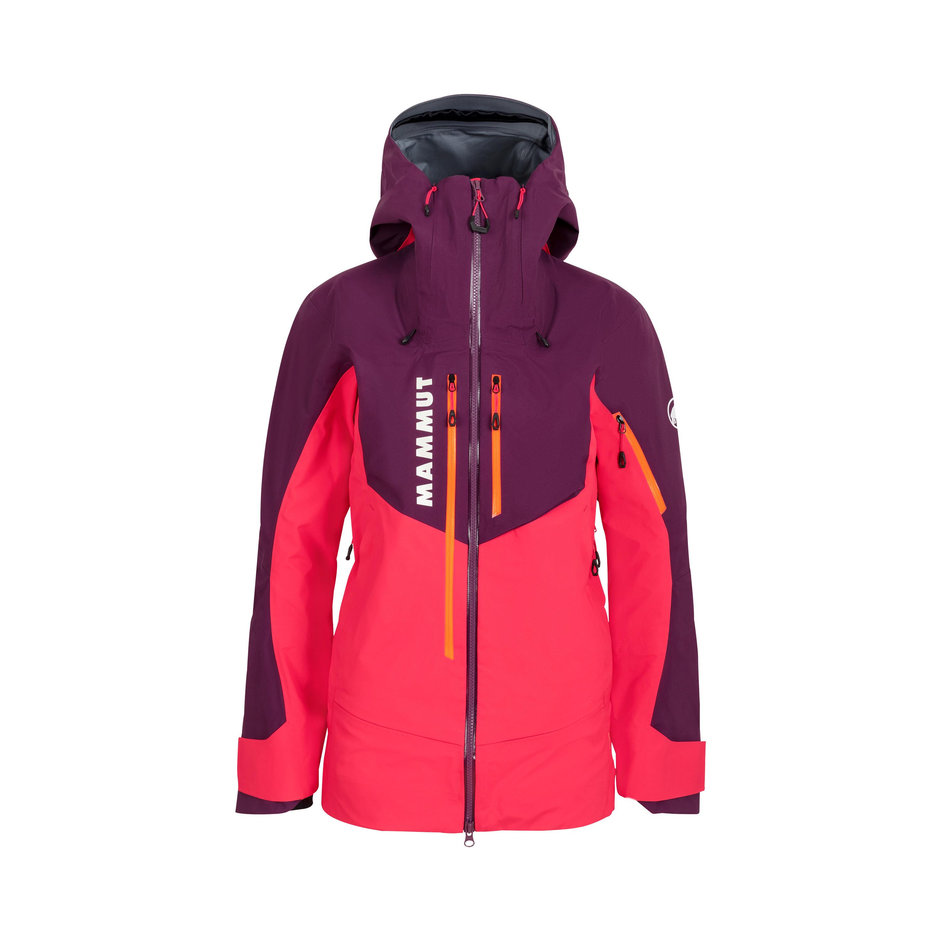 Mammut La Liste Pro Hooded Hardshelljacke Damen sunset-grape im Online Shop  von SportScheck kaufen