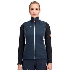 Rückansicht von Mammut Eigerjoch Hybrid Funktionsjacke Damen night