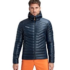 Rückansicht von Mammut Eigerjoch Advanced Hooded Daunenjacke Herren night