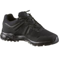 Rückansicht von Mammut GTX Ultimate Pro Low Wanderschuhe Damen black-black