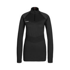 Mammut Trift Half Zip Langarmshirt Damen black