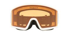 Rückansicht von Oakley TARGET LINE M Skibrille matte white