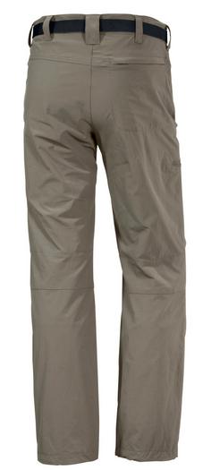 Rückansicht von Maier Sports Oberjoch Wanderhose Herren schlamm