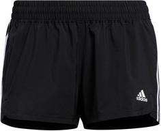 adidas PACER 3-STRIPES DESIGNED4TRAINING Funktionsshorts Damen black