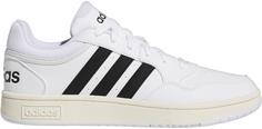 Rückansicht von adidas Hoops 3.0 Sneaker Herren ftwr white-core black-chalk white