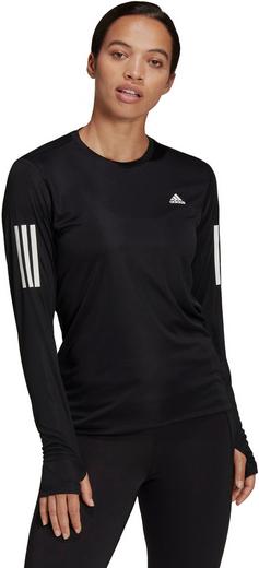 Rückansicht von adidas OWN THE RUN Funktionsshirt Damen black