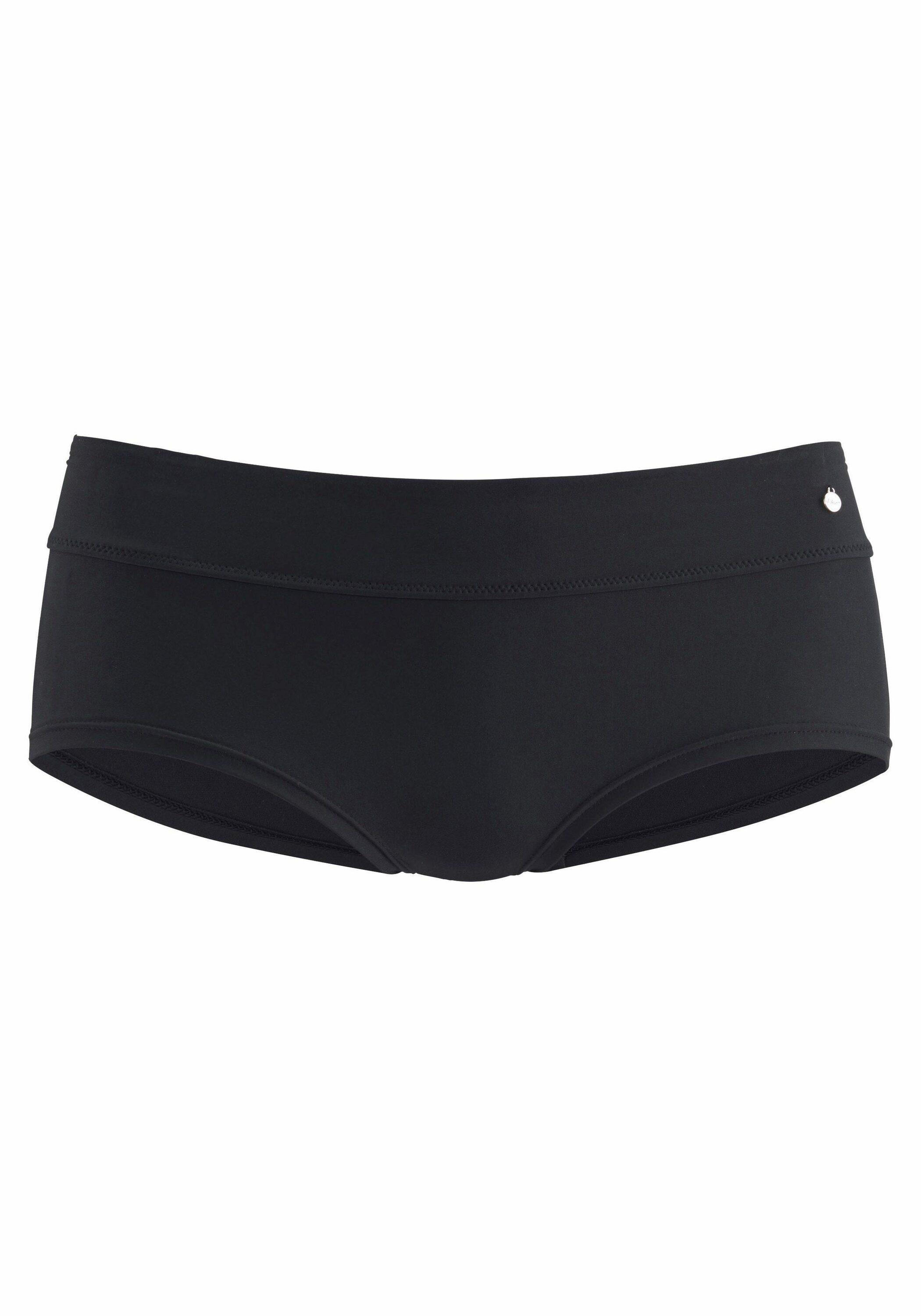 S.OLIVER Bikini Hose Damen schwarz