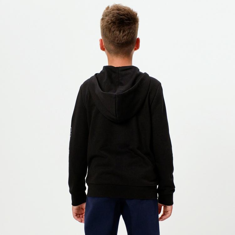 adidas adidas Essentials Hoodie Jungen - black-white - 1 | SportScheck