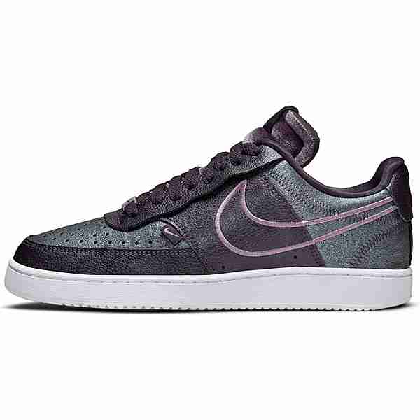 Nike Court Vision Premium Sneaker Damen cave purple-lt violet ore-white