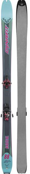 Dynafit Radical 88 W Set Tourenski Damen - reef-flamingo