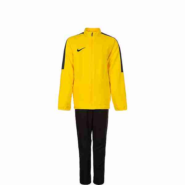 Nike Dry Academy 18 Trainingsanzug Kinder gelb / schwarz