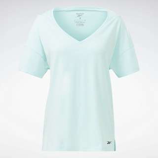 Reebok Activchill+Cotton T-Shirt Funktionsshirt Damen Blau