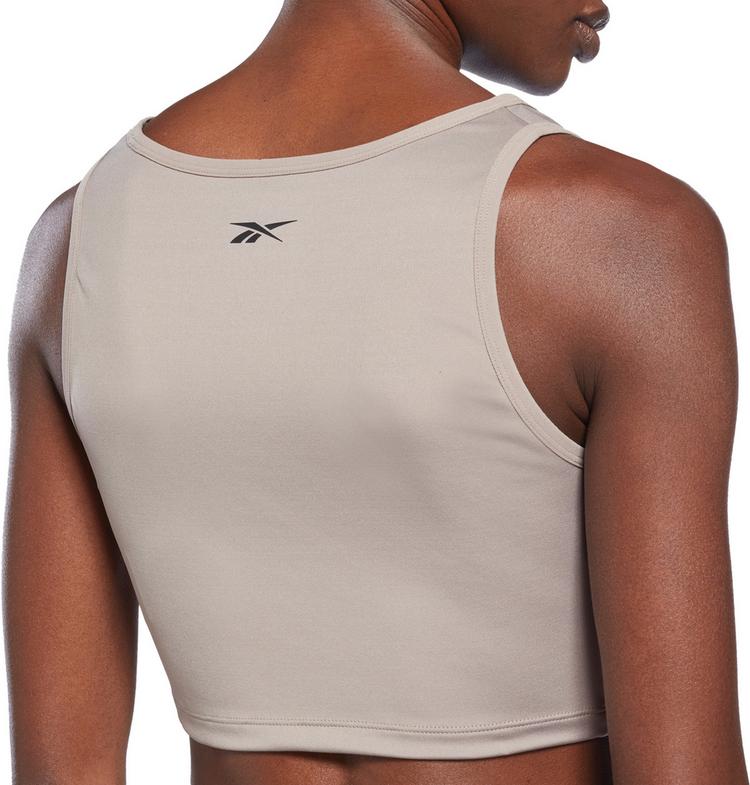 Reebok Reebok Ruched Croptop Damen - boulder grey - 2 | SportScheck