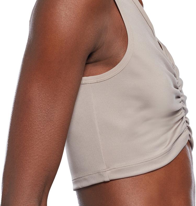 Reebok Reebok Ruched Croptop Damen - boulder grey - 3 | SportScheck