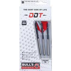BULL'S Dot D2 Steel Zubehör silber-rot