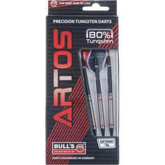 BULL'S Artos Soft Dartpfeil silber-rot