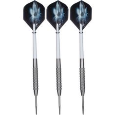 Rückansicht von BULL'S Meteor MT6 Steel Zubehör silber-schwarz