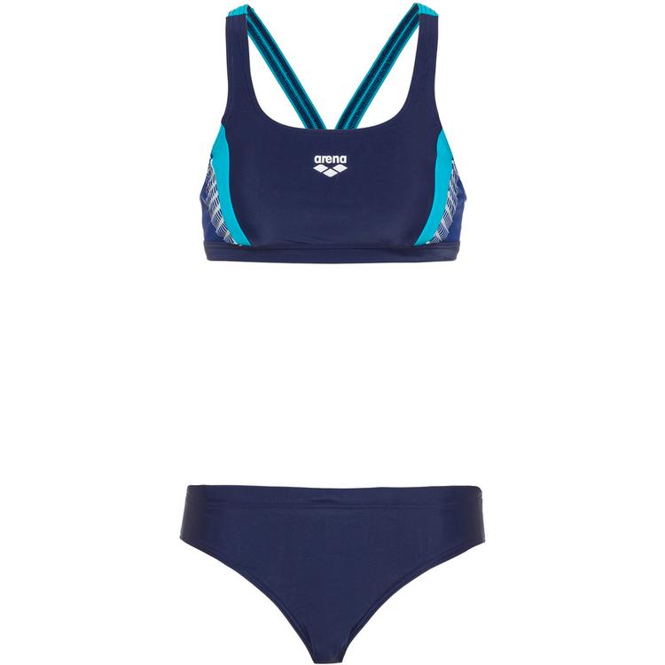 Arena Arena Threefold Bikini Set Damen - navy-royal-martinica - 0 | SportScheck