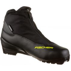 Rückansicht von Fischer RC3 CLASSIC Langlaufschuhe black-yellow