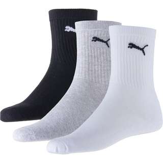 PUMA Sport Socken Pack Kinder grey-white-black