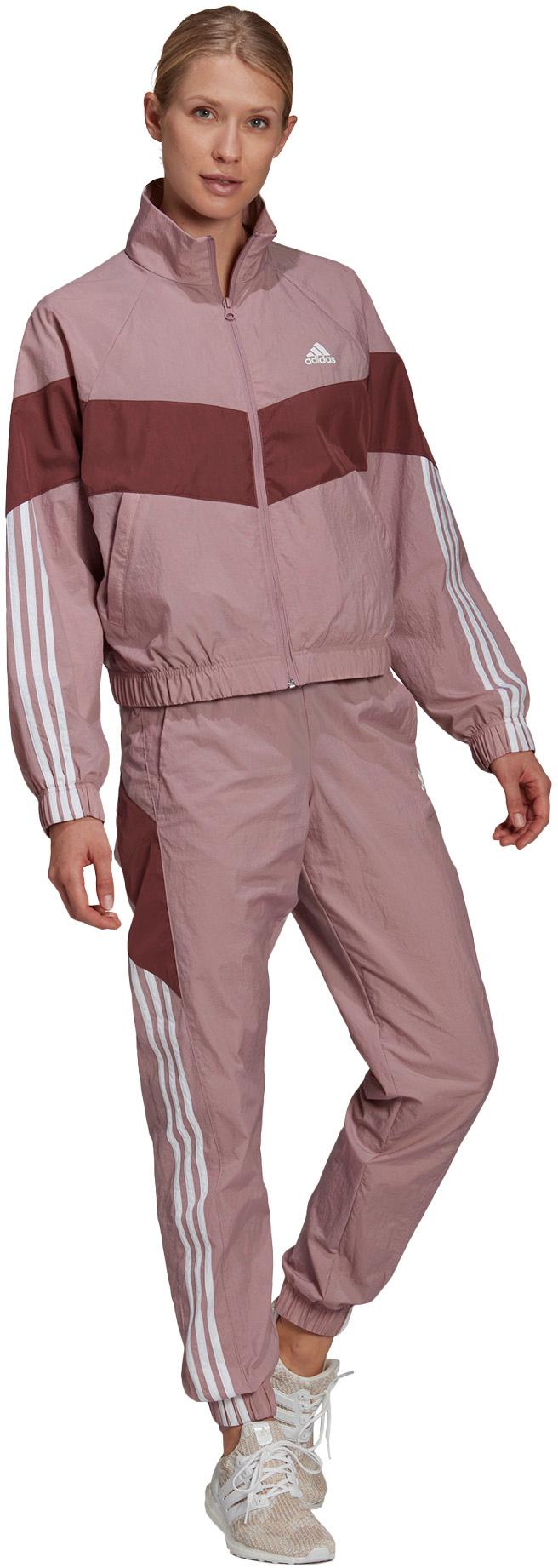 Prestado Dormitorio Agua con gas Adidas Sports Trainingsanzug Damen magic mauve im Online Shop von  SportScheck kaufen