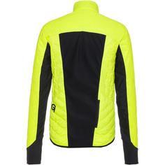 Rückansicht von Gonso Tomar Fahrradjacke Herren safety yellow