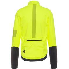 Rückansicht von Gonso Valaff Fahrradjacke Herren safetyyellow-black