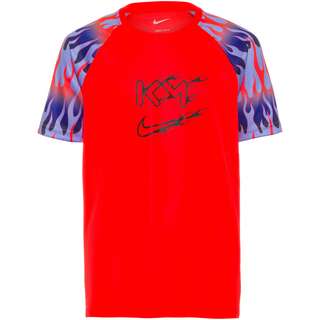 Nike Kylian Mbappe T-Shirt Kinder bright crimson-black