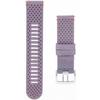 Polar WRIST BAND 22MM Leather Armband - grau-orange
