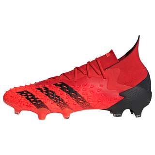 adidas PREDATOR FREAK .1 FG Fußballschuh Fußballschuhe Herren Red / Core Black / Solar Red