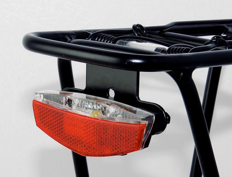 B&uuml;chel B&uuml;chel GEP&Auml;CKTR&Auml;GERR&Uuml;CKLICHT TIVOLI USB Fahrradbeleuchtung - rot - 0 | SportScheck