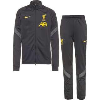 Nike FC Liverpool Trainingsanzug Kinder anthracite-smoke grey-chrome yellow