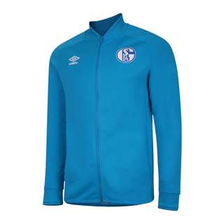 UMBRO FC Schalke 04 Präsentationsjacke Trainingsjacke blau