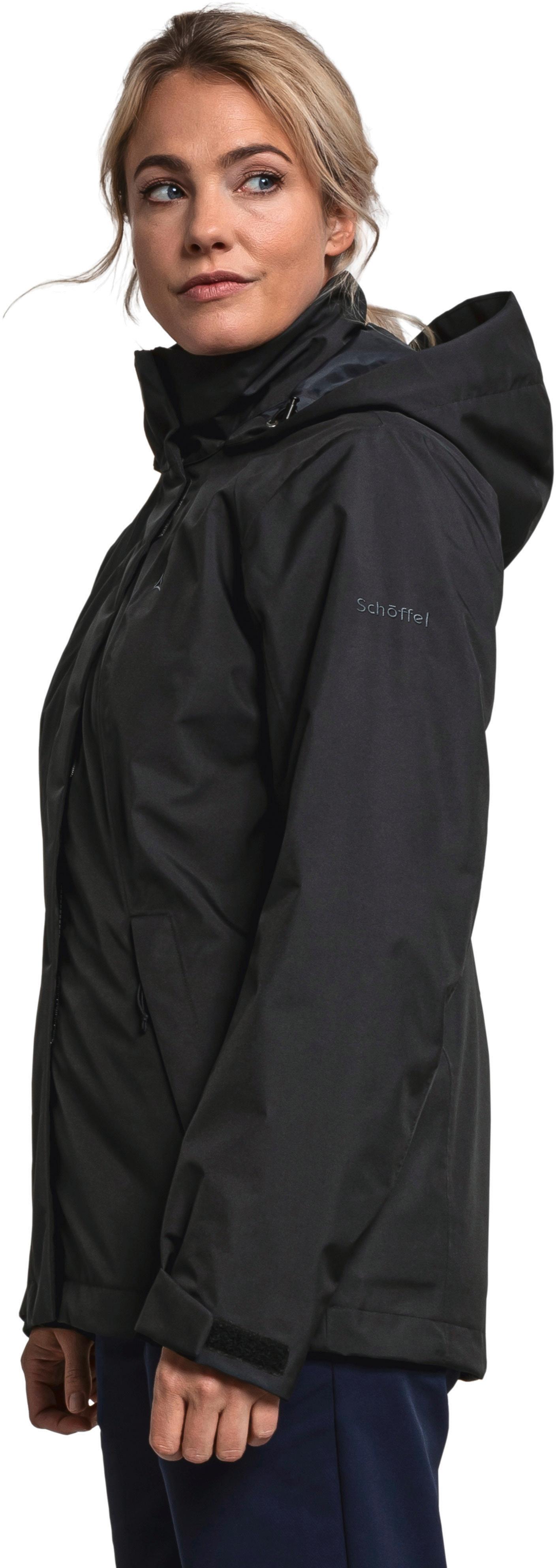 Schöffel 3in1 Partinello Doppeljacke Damen black im Online Shop von  SportScheck kaufen