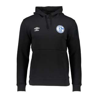 UMBRO FC Schalke 04 Travel Hoody Sweatshirt schwarz