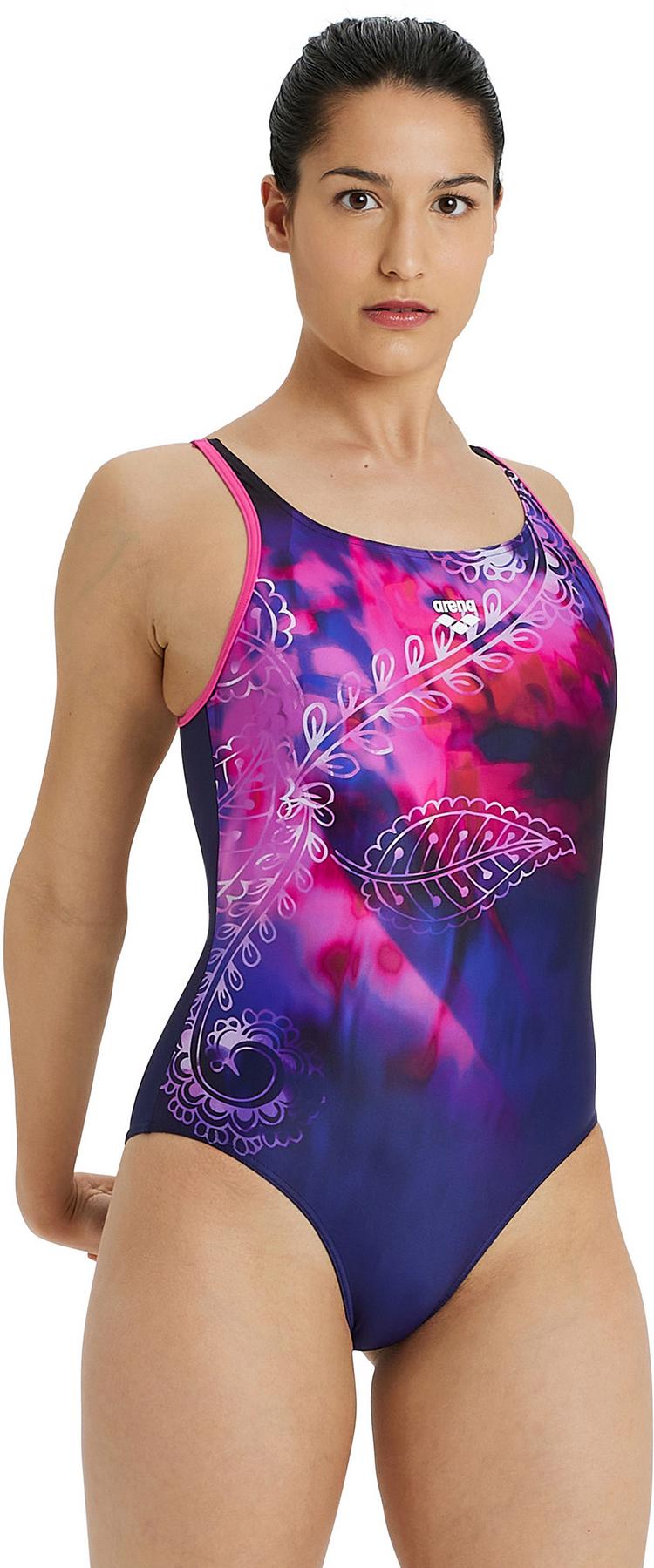 Arena Arena Schwimmanzug Damen - navy-freak rose-multi - 0 | SportScheck
