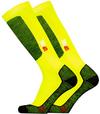 UphillSport HALLA Socken - hi vis yellow-black