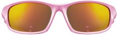 Rückansicht von Uvex sportstyle 507 Sportbrille pink purple