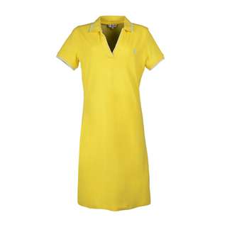 U.S. Polo Assn. Polokleid Minikleid Damen yellow