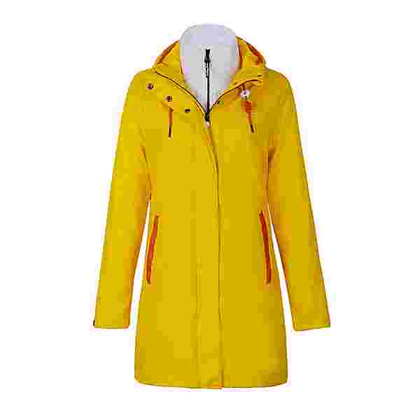 Dingy Weather 3 in 1 Regenjacke Regenmantel Damen gelb