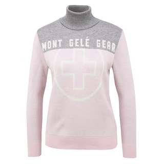 Mont Gele Gear Pullover Strickpullover Damen pink/grau