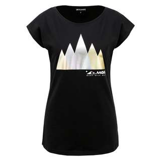 Mont Gele Gear Baumwoll-T-Shirt T-Shirt Damen schwarz