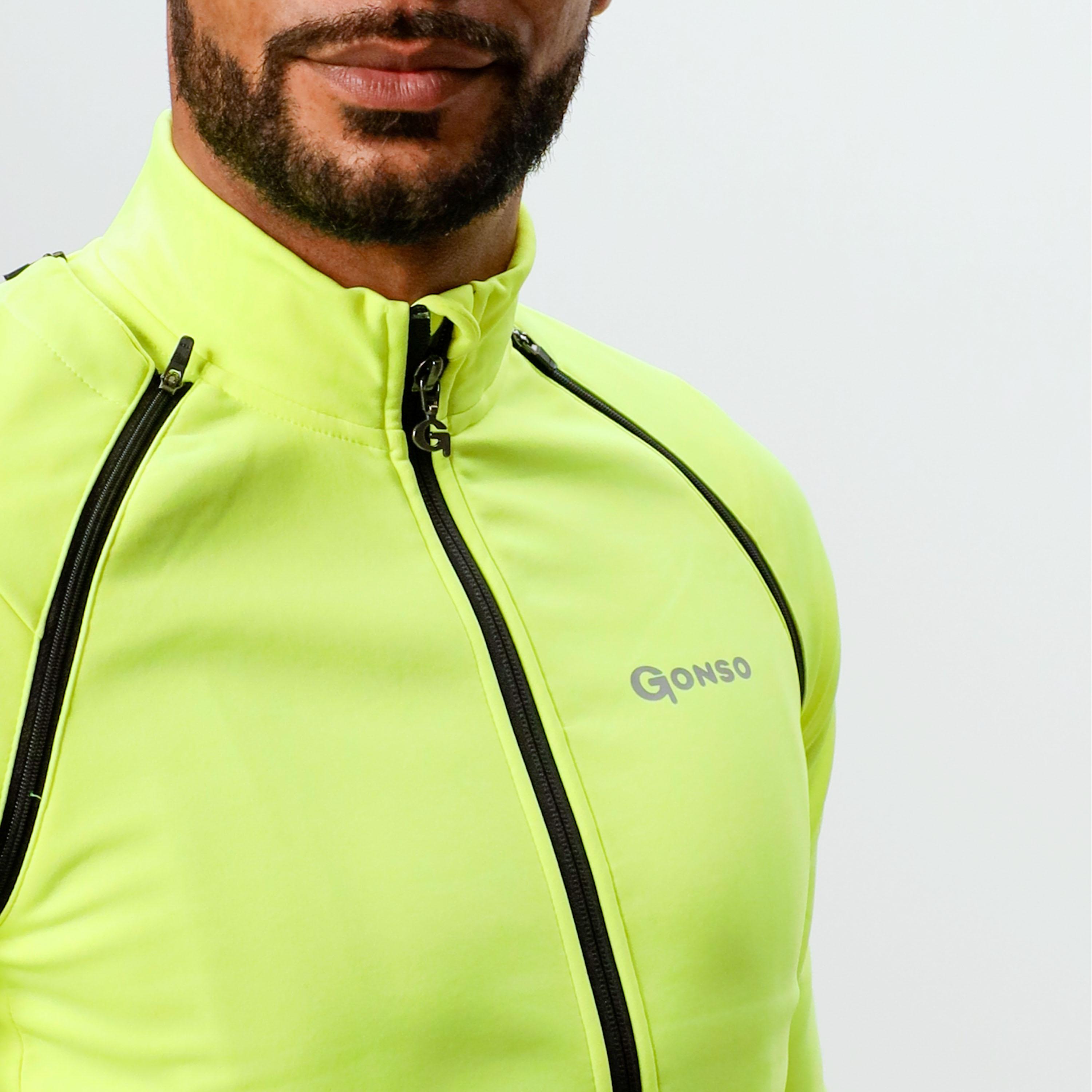 Shop SportScheck Fahrradjacke Gonso im kaufen yellow von Online Herren safety