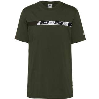Nike NSW Repeat T-Shirt Herren carbon green-sequoia-white